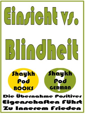 cover image of Einsicht vs. Blindheit
